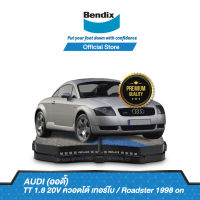 Bendix ผ้าเบรค Audi  TT 1.8 20V Quattro Turbo / Roadster (ปี 1998-ขึ้นไป) ดิสเบรคหน้า+ดิสเบรคหลัง (DB1401,DB1192)