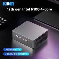 2023 New 12th Gen Mini PC Alder Lake Intel N100 8GB DDR5 SSD NVME WiFi 5 Quad-core 4 Threads Mini PC 4K HDMI DP Output Gigabit Internet Desktop Mini Computer(Pre-activated Win11 Pro)