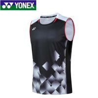 Yonexแบดมินตันเสื้อเสื้อยืดแขนกุดการแข่งขันชุดการฝึกอบรมพิเศษJERSEY