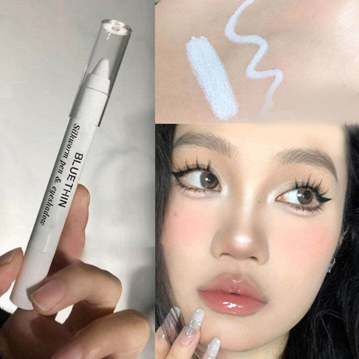 High Gloss Pen Highlighter Stick Cool Shimmer Shiny Pen 2 Color Eyes