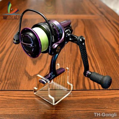 【hot】☃❁  Fishing Baitcasting Reel Display Holder Shelf Drum Frame Collection Placement Tackle