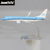 JASON TUTU 1200ขนาดรอยัลดัตช์ KLM สายการบิน B737เครื่องบินเครื่องบินรุ่นประกอบพลาสติกเครื่องบิน D Ropshipping