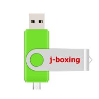 J-boxing OTG 128GB USB Flash Drive 64GB 32GB флешки 16GB Cle USB USB 2.0 Pendrive Flash Disk Micro USB For Android /PC/Samsung