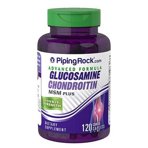 Piping Rock Advanced Double Strength Glucosamine Chondroitin MSM Plus