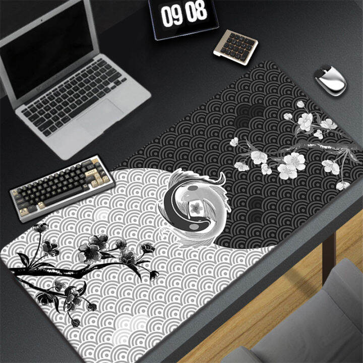 pink-mouse-carpet-xxl-mouse-pad-company-desk-mat-90x40-white-mousepad-large-mechanical-keyboard-pads-gaming-accessories-japan