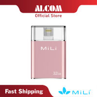 [Clearance Deal] Mili IData Pro แฟลชไดรฟ์32GB สำหรับ iPhone Lightning Connector Storage Pen Drive