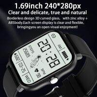 2023 ใหม่ Bluetooth Answer Call Smart Watch Men 1.69－Full Touch Dial Call Fitness Tracker IP67 Waterproof Smartwatch Man Women