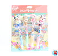 ✅พร้อมส่ง set 2 mickey mouse duffy Tokyo Disney Resort Disney Mickey Mouse pen set 4 pieces ??ปากกา มิกกี้เมาส์ ดิสนี่ย์