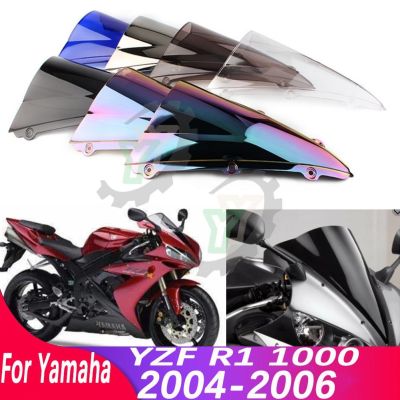 YZFR1 YZF-R1 04-06 Cafe Racer Motorcycle Accessories Windshield Windscree Wind Deflector For Yamaha YZF R1 1000 2004 2005 2006