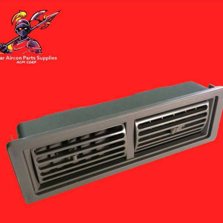Car Aircon DOUBLE VENT Louver Gray Car aircon universal parts supplies