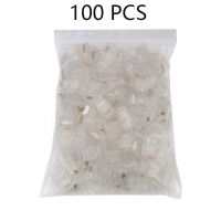 【cw】 50/100 Pieces 8P8C RJ45 Plug for Network CAT5 LAN and