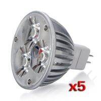 5X 3W MR16 Power Warm White 3LED ประหยัดพลังงานโฟกัสลงหลอดไฟ 12V-SBHH SHOP