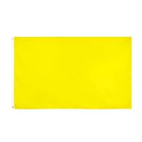 【HOT】♙◘﹉ 90X150cm YELLOW Flag Color banner