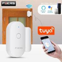 Fuers Tuya Smart Home WiFi Door Sensor Door Open Detectors Security Protection Alarm System Home Security Alert Security Alarm Household Security Syst