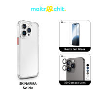 [Set 3 ชิ้น] Skinarma รุ่น Saido เคสสำหรับ iPhone 15 + ฟิล์มกระจก + กระจกกันเลนส์กล้อง