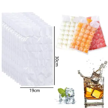 10pcs/pack Ice Cube Mold Disposable Self-Sealing Ice Cube Bags Transparent  Faster Freezing Ice-making Mold Bag Kitchen Gadgets - AliExpress