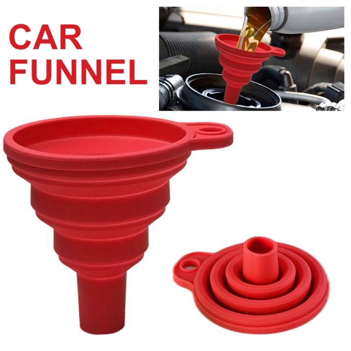 cw-new-funnel-gasoline-washer-fluid-engine-change-fill-transfer-collapsible-silicone