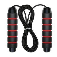 High Quality Fitness Workout Weighted Handle PVC Coated Steel Wire Adjustable Speed Skipping Rope