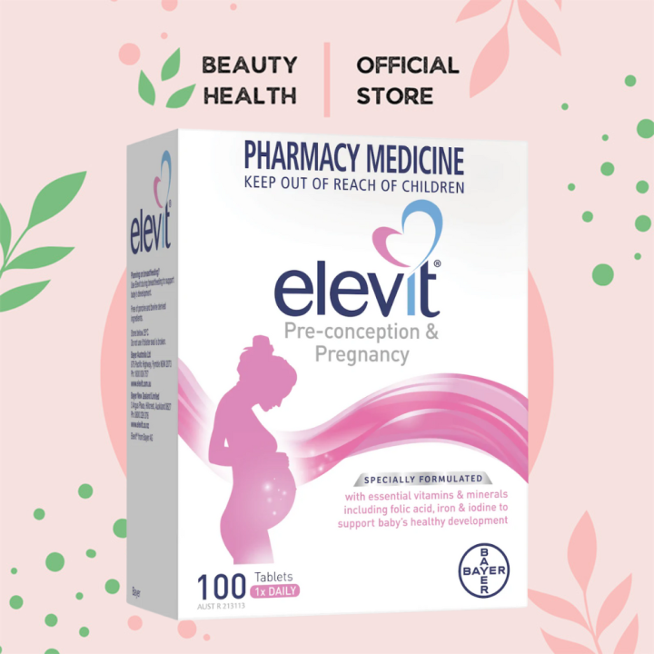 Elevit Pregnancy Multivitamin 100 Tablets (AUS version) [BeautyHealth