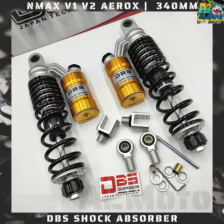 NMAX V2 PCX Shock Absorber Adjustable 340 mm DBS Japan Technology ...