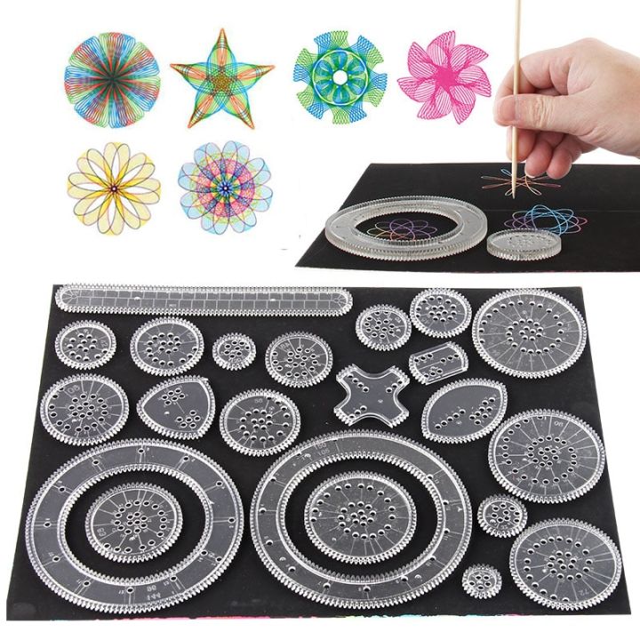 10-33pcs-spirograph-design-arts-craft-kit-classic-amazing-designs-rainbow-magic-scratch-off-paper-set-children-kids-drawing-toys