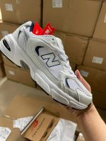 Hot Sale [Original] NB* 530 R Lightweight Breathable Fashion Running Shoes All-Matching Comfortable Sports Shoes White {Free Shipping}