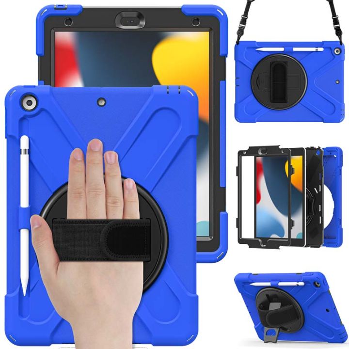 Case for 2021 iPad 10.2 9th Generation A2602 A2603 A2604 Rotating