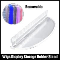 Hair Extension Rack Hair Extension Caddy Acrylic Hair Strands Holder Display Prevent Tangling Of Hair Strands And Hair Wefts