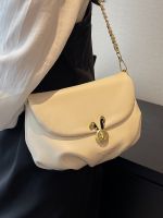 This years popular bag womens 2023 new high-end texture niche shoulder bag all-match Messenger bag fashion chain bag 【QYUE】