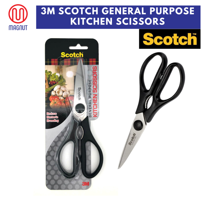 3M Scotch™ General Purpose Kitchen Scissors Reduce Bacteria Breeding Multipurpose Scissor Lazada