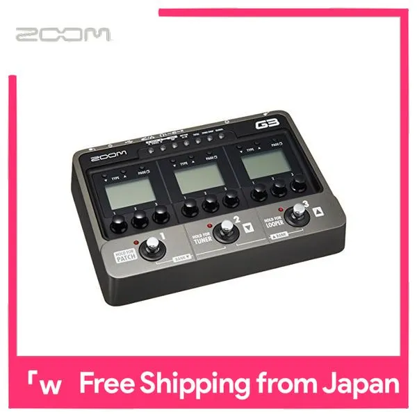 ZOOM Guitar Effects Amplifier Simulator G3 Version 2.0 | Lazada PH