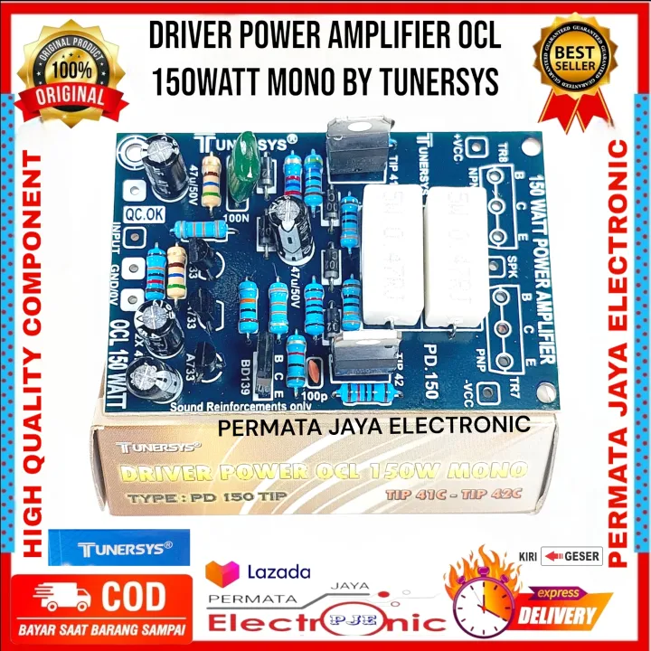 Driver OCL 150W 150Watt Mono Merk Tunersys | Lazada Indonesia