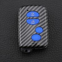 ☁✐○ Car key Cover Key Case For Toyota Land Cruiser Prado 150 Avalon Camry Prius Crown For Subaru Foreste XV legacy 2014 Accessories