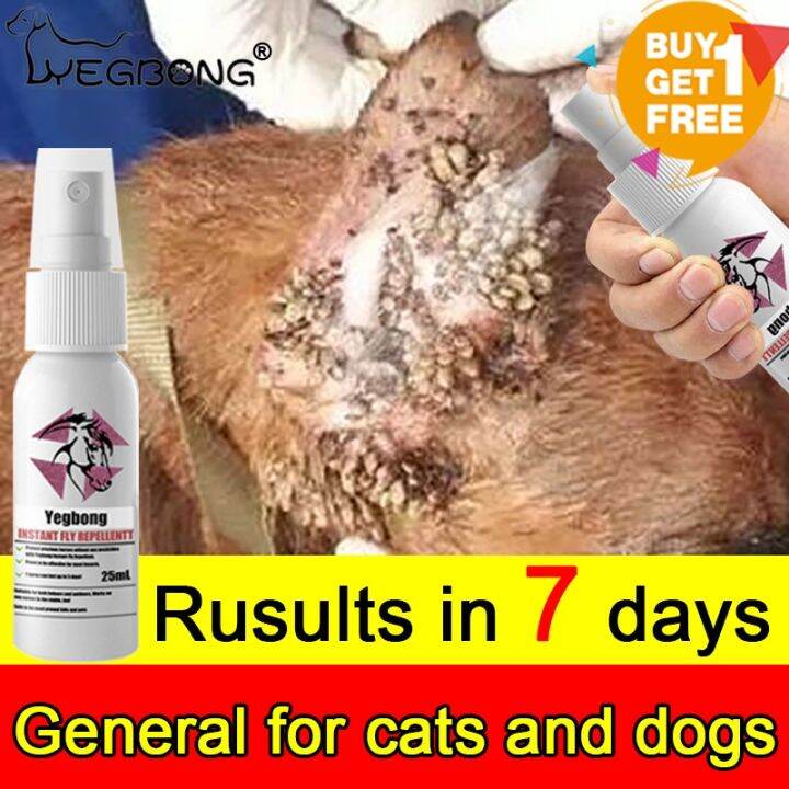 YEGBONG Flea For Pets Spray Against fleas lice mites and other pests
