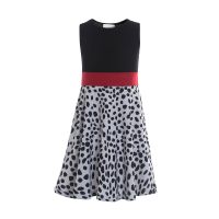 Cruella costume cruela dress 101 Dalmatians dressTwirl Dress  by Hs2023