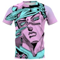 Popular Anime T-shirts JOJO Bizarre Adventure 3D Graphic Printed Tees Harajuku T-shirt Drop Shipping