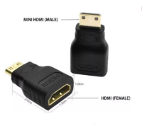 MINI HDMI to HDMI adapter หัวแปลง MINI HDMI เป็น HDMI หัวต่อ อุปกรณ์คอนเนคเตอร์