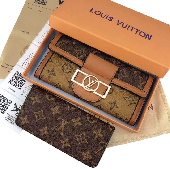 Louis Vuitton Trifold Long Wallet Top Grade