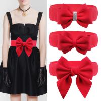 【YF】 Bow Belts Stretchy Dresses Punk Clothing All-match Accessories 2022 Shipping