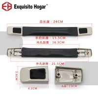 Replacement Suitcase Luggage Handle Grip Spare Fix Holders Box Pull Carry Strap Luggage Repair Fitting Acrylic