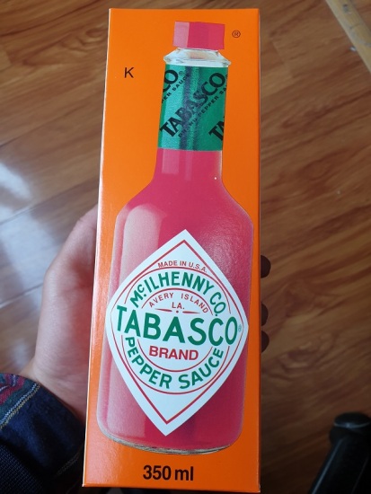 Sốt ớt đỏ tabasco 350ml - ảnh sản phẩm 1