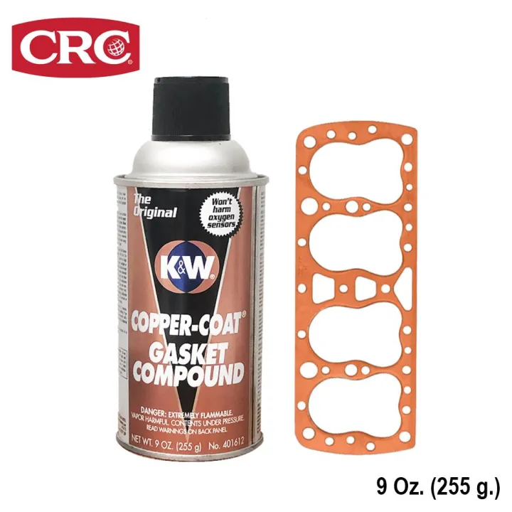 CRC Copper Coat Gasket สเปรย์พ่นปะเก็น เคลือบปะเก็น ชนิดทองแดง 255 g