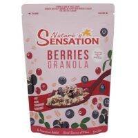 Happy moment with us ? กราโนล่า ล็อตใหม่ Natures Sensation Cocoa&amp;Berrys&amp;Nutty&amp;Original Granola 454กรัมอร่อยมีประโยชน์ช่วยคุมน้ำหนัก?รส Berrys