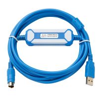 USBACAB230สำหรับเดลตา DVP ES EX EH EC SE SV สายเขียนโปรแกรมพีแอลซี USB-DVP อะแดปเตอร์ RS232 USB สำหรับ Xinje Xc/xd/xe วันที่สายชิ้นส่วนวงจรไฟฟ้า