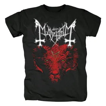Mayhem Band T-Shirt, Mayhem Logo Tee Shirt, Thrash Metal, Speed