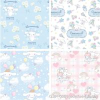 Odnfuerhfuss Baby Cinnamoroll Poliéster Tecido De Lona Fina DIY Quilting Needlework วัสดุ Costura กระเป๋าผ้า Largura 140Cm