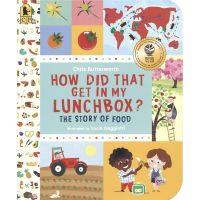 How did that get in my lunch box? Childrens Encyclopedia Food Science Picture Book English learning extracurricular reading materials for 5-8 years old English original imported childrens books