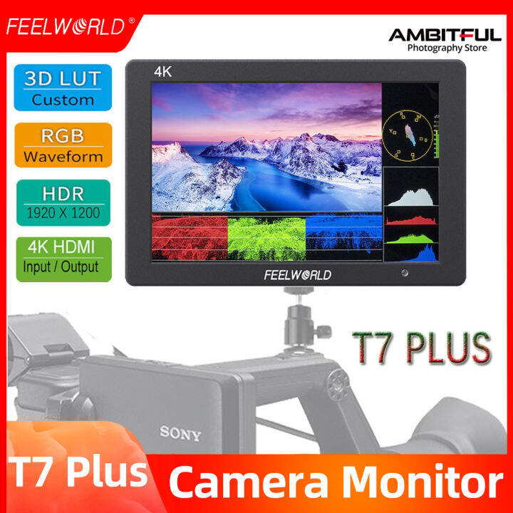 FEELWORLD T7 PLUS 7Inch 3D LUT IPS 1920x1200 On-camera Field