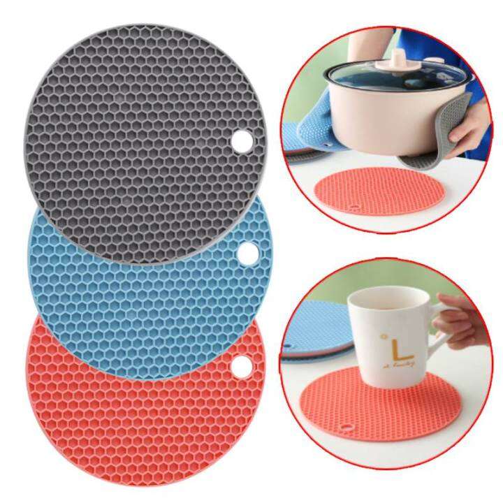 silicone-insulation-mat-round-heat-resistant-silicone-non-slip-heat-resistant-pot-holder-table-silicone-mat-kitchen-accessories