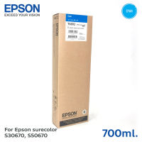 ตลับหมึกแท้ Epson Sure Color SC-S30670/S50670 Ink Cartridge - T6892  Cyan (C 13 T 689200) สีฟ้า (700 ml.